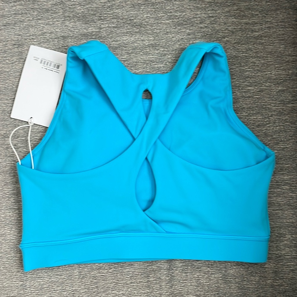 LSKD Blue Sports Bra - Picture 2 of 3